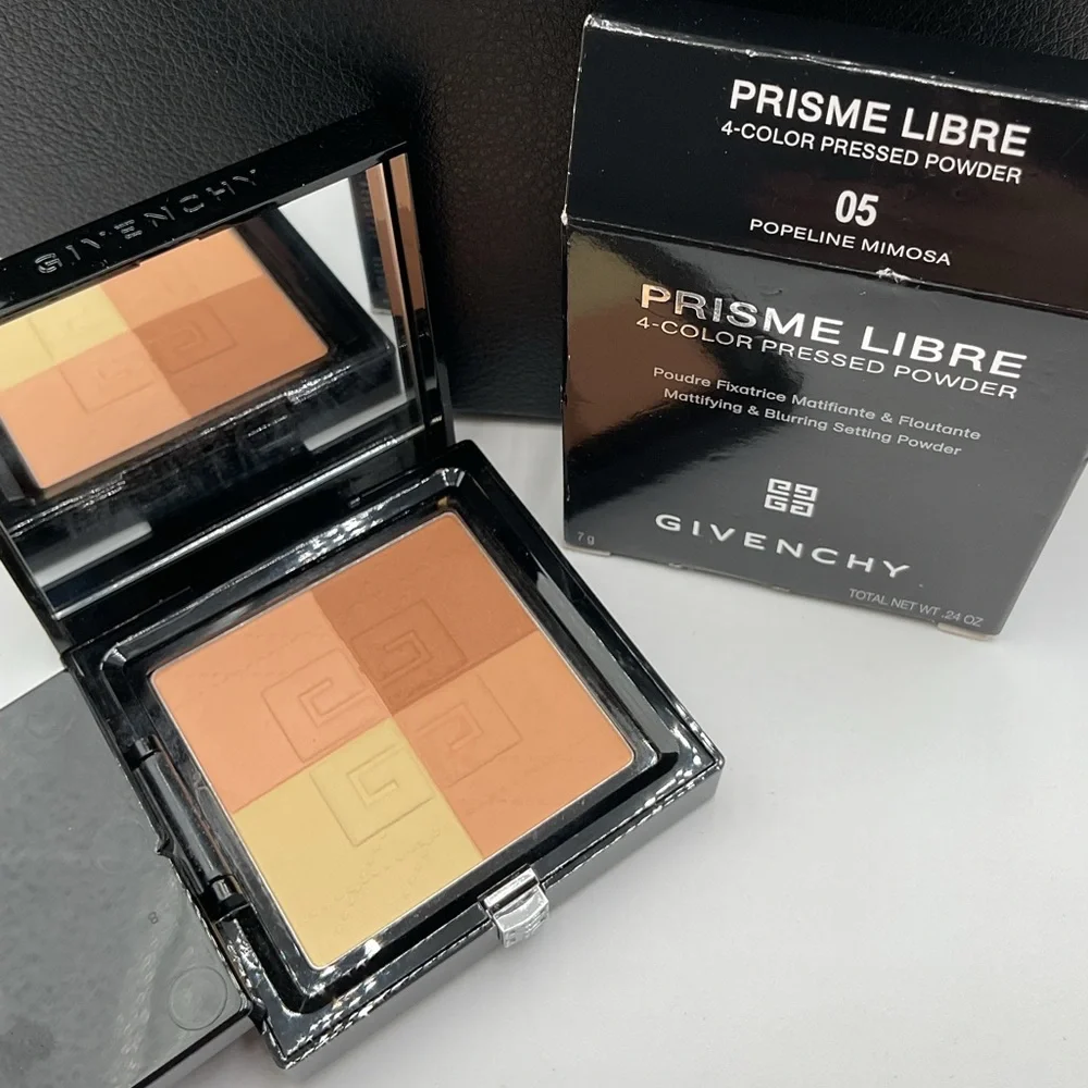 Givenchy Prisme Libre 4 Color Pressed Powder in 05 Popeline Mimosa - BNIB